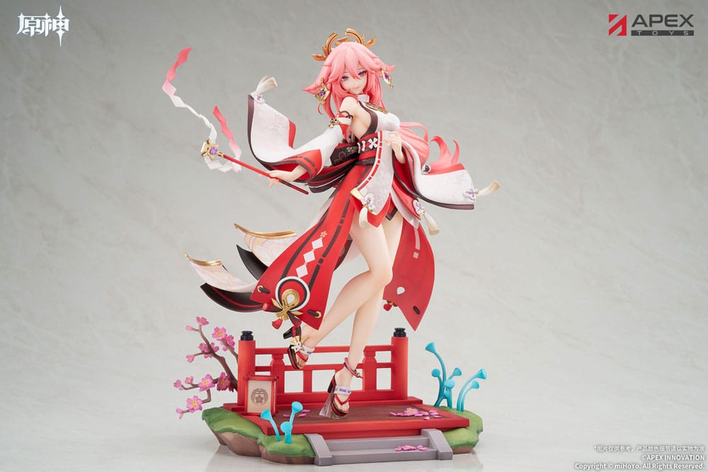 Genshin Impact Estatua PVC 1/7 Yae Miko Astute Amusement Ver. 28 cm - Z POP Toys