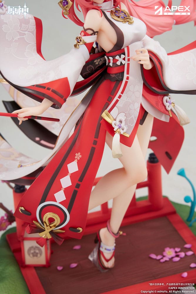 Genshin Impact Estatua PVC 1/7 Yae Miko Astute Amusement Ver. 28 cm - Z POP Toys