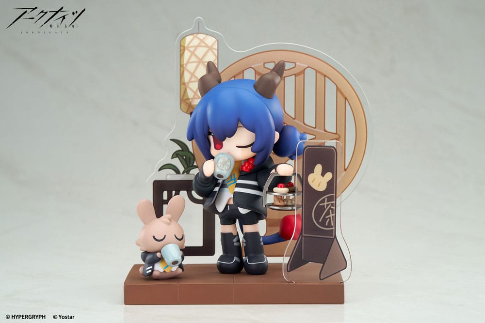 Arknights Estatua PVC Would You Like A Dessert? Mini Series Ch'en 11 cm - Z POP Toys