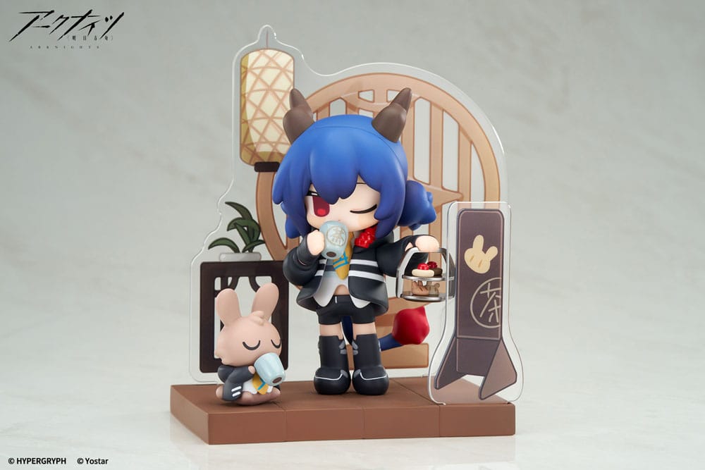 Arknights Estatua PVC Would You Like A Dessert? Mini Series Ch'en 11 cm - Z POP Toys