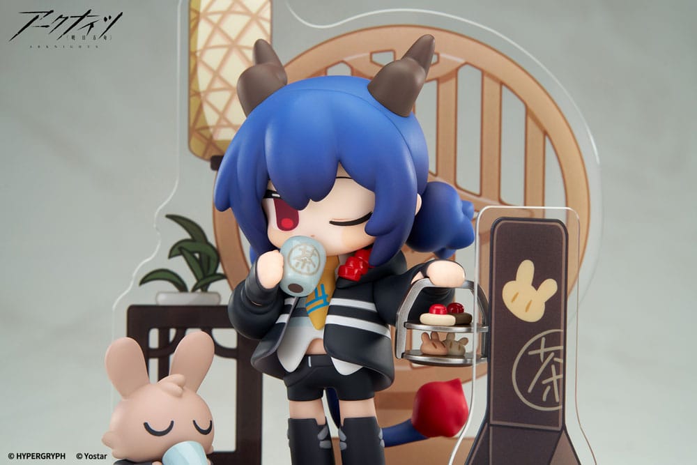 Arknights Estatua PVC Would You Like A Dessert? Mini Series Ch'en 11 cm - Z POP Toys