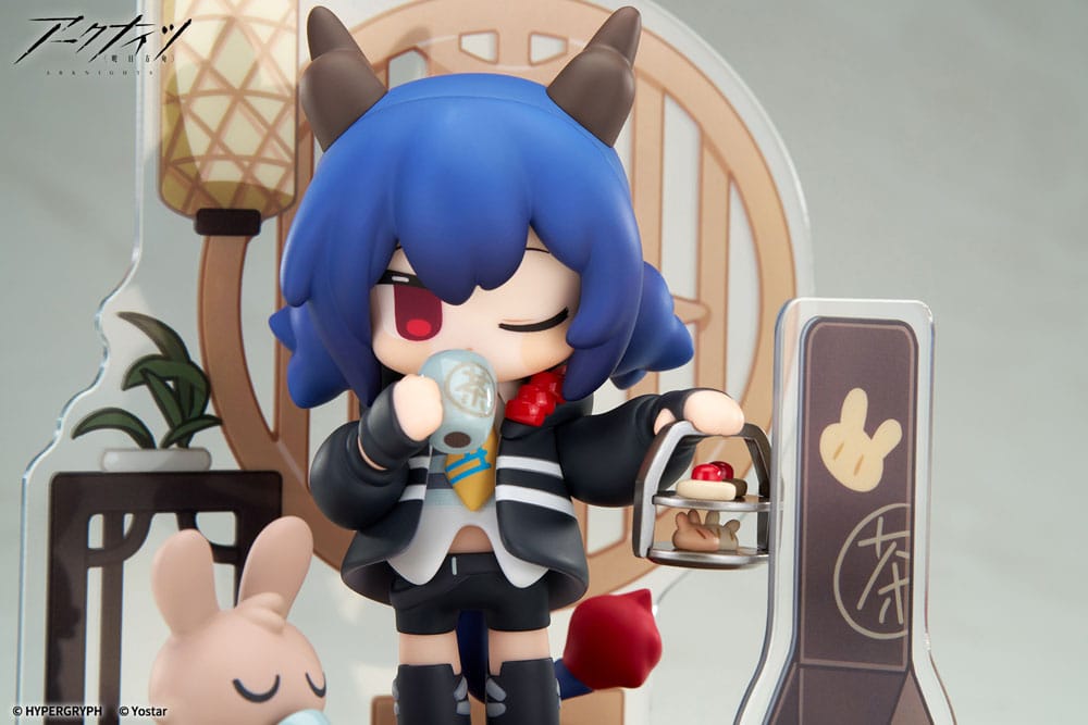 Arknights Estatua PVC Would You Like A Dessert? Mini Series Ch'en 11 cm - Z POP Toys