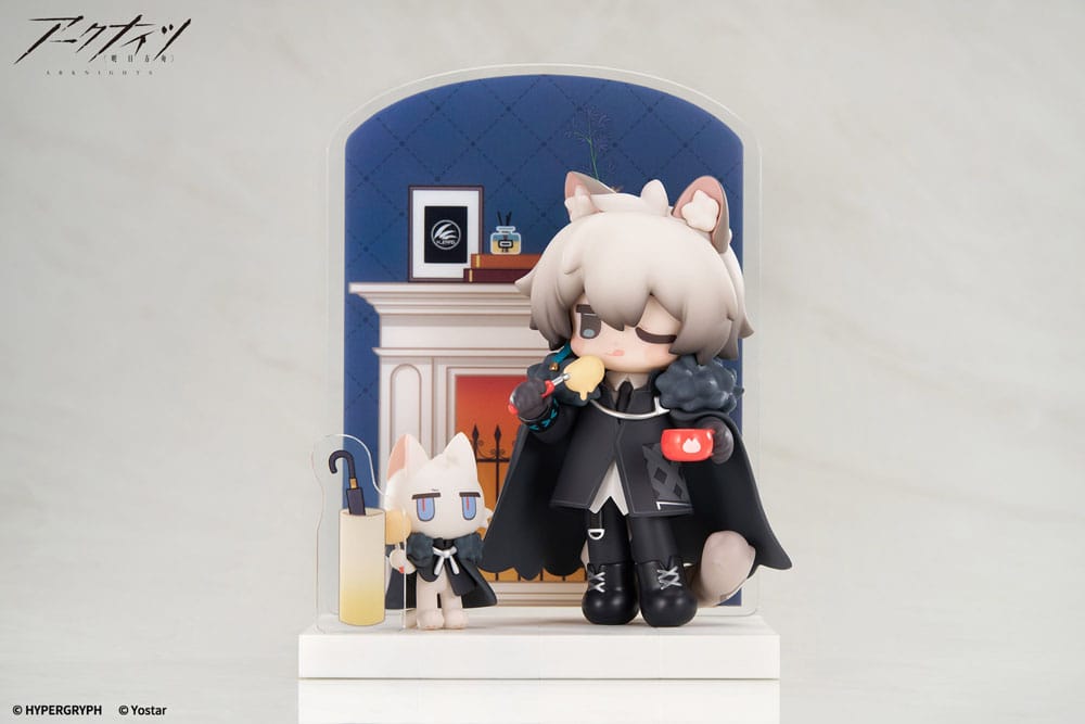 Arknights Estatua PVC Would You Like A Dessert? Mini Series SilverAsh 10 cm - Z POP Toys