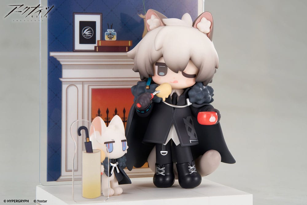 Arknights Estatua PVC Would You Like A Dessert? Mini Series SilverAsh 10 cm - Z POP Toys