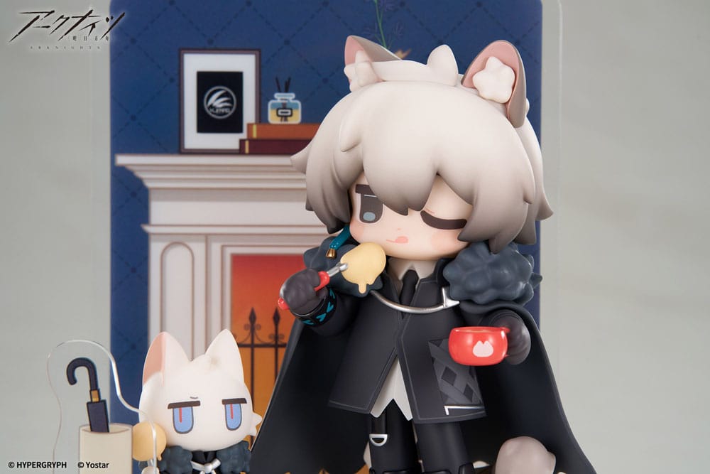 Arknights Estatua PVC Would You Like A Dessert? Mini Series SilverAsh 10 cm - Z POP Toys