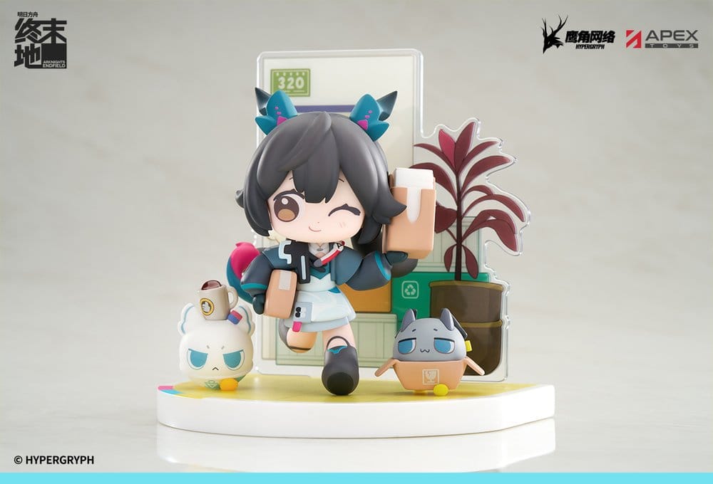 Arknights Cuties Series Figura PVC Endfield Chen Qianyu 12 cm