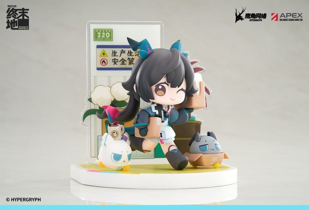Arknights Cuties Series Figura PVC Endfield Chen Qianyu 12 cm