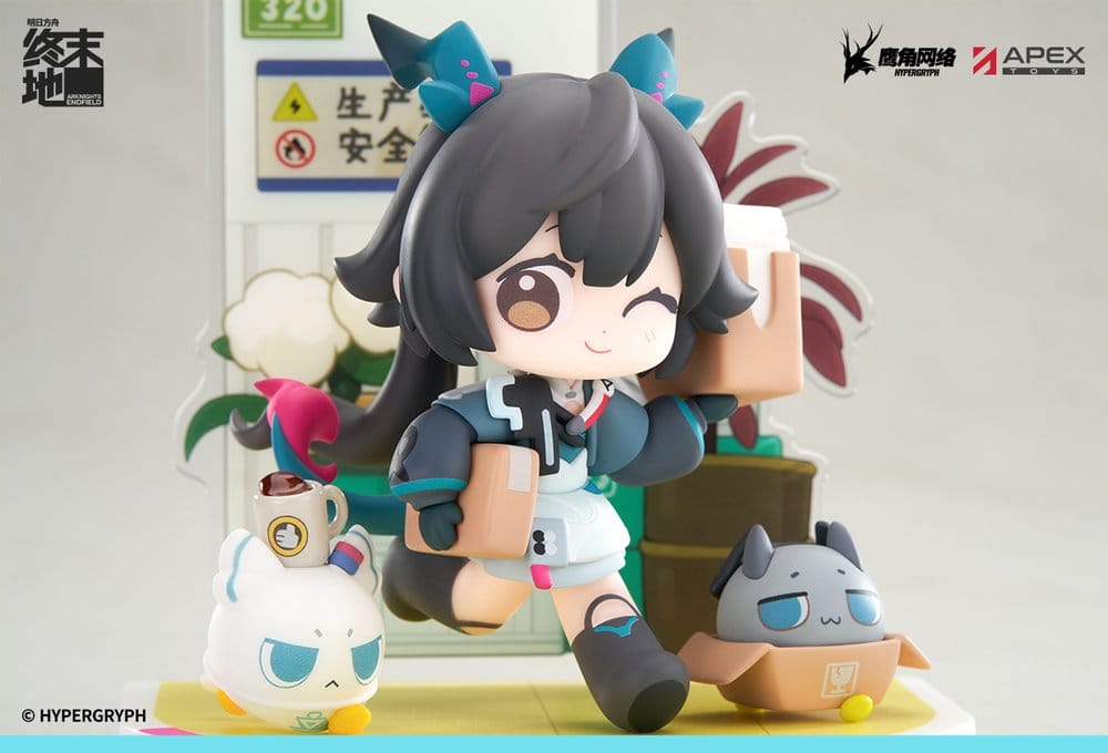Arknights Cuties Series Figura PVC Endfield Chen Qianyu 12 cm