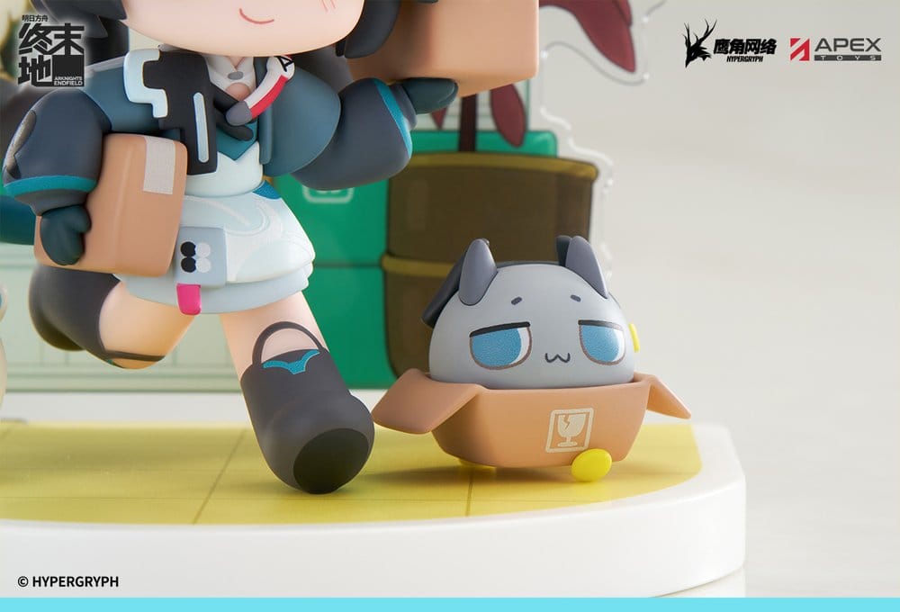 Arknights Cuties Series Figura PVC Endfield Chen Qianyu 12 cm