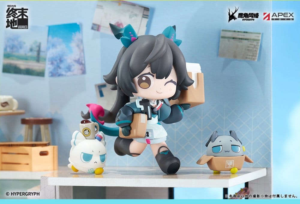 Arknights Cuties Series Figura PVC Endfield Chen Qianyu 12 cm