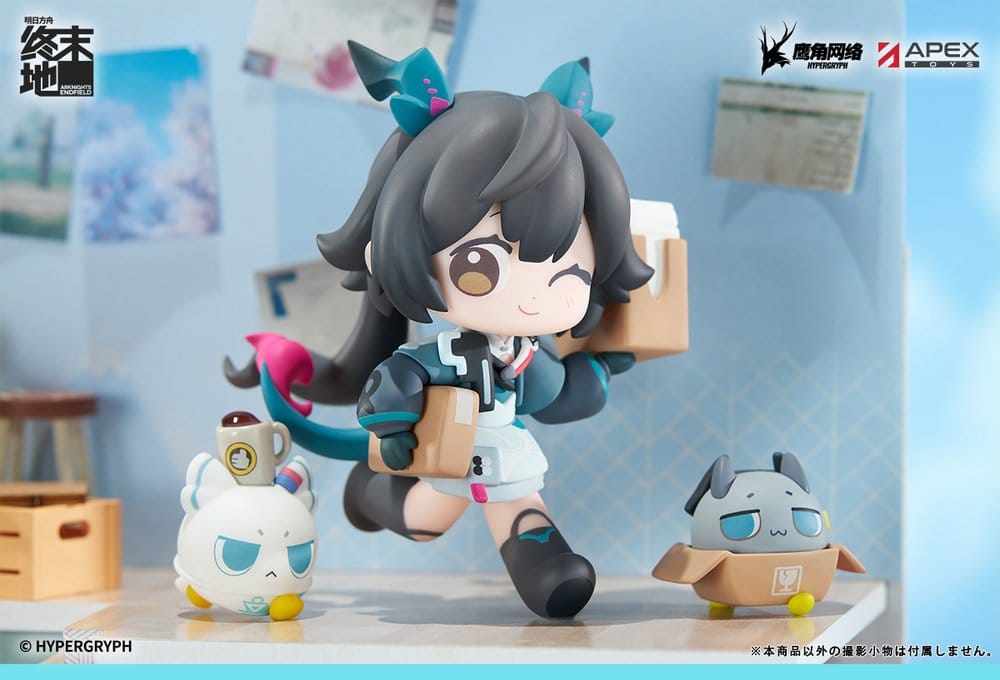Arknights Cuties Series Figura PVC Endfield Chen Qianyu 12 cm