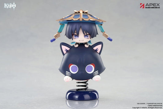 Genshin Impact Figura PVC Chibi Chara Yurayura Stand Wanderer 11 cm