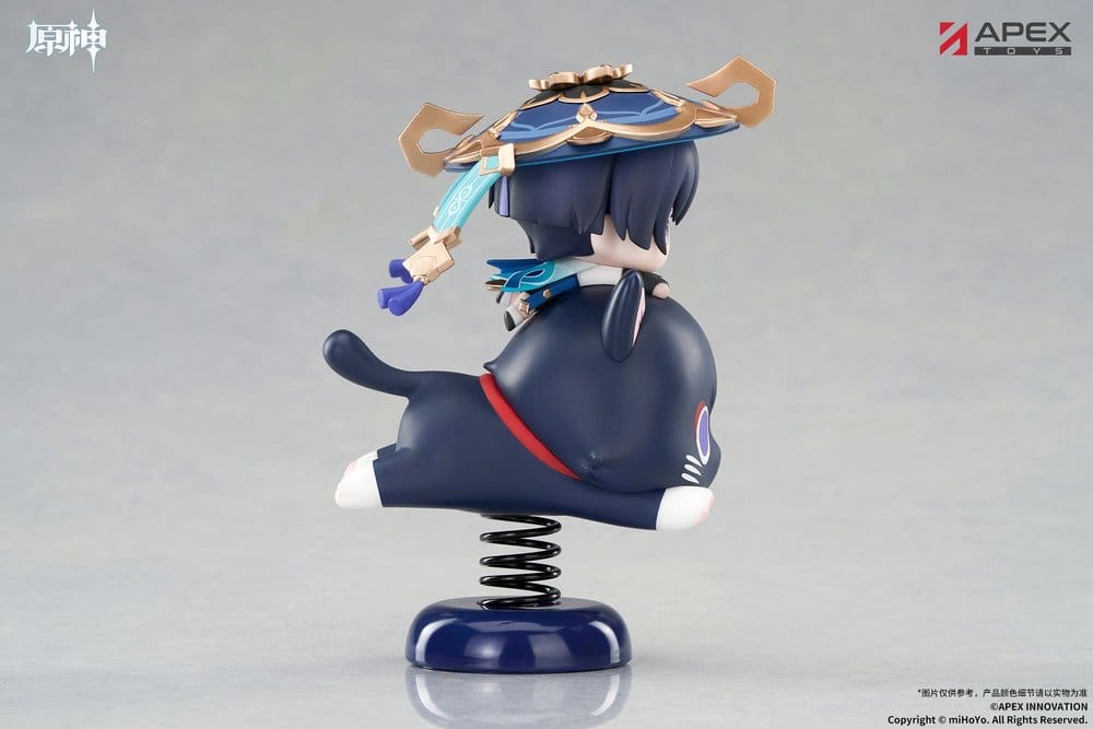 Genshin Impact Figura PVC Chibi Chara Yurayura Stand Wanderer 11 cm