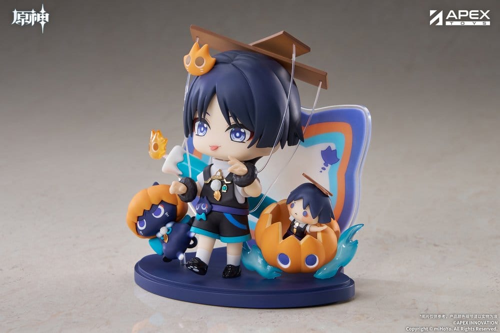 Arknights Estatua PVC You Ye Qi Xiang Series Chibi Chara Wanderer 10 cm - Z POP Toys