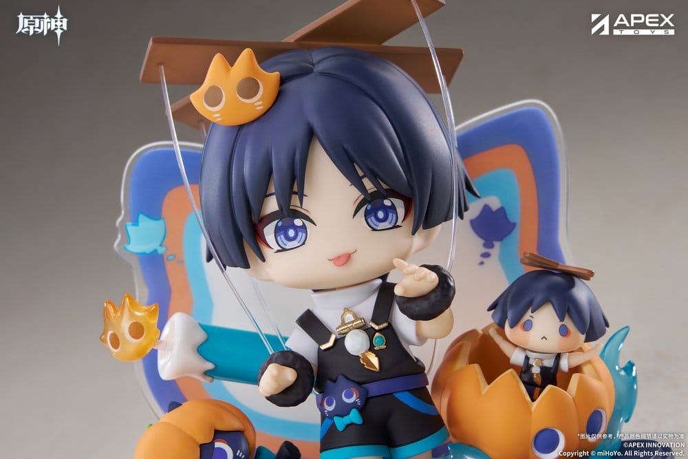 Arknights Estatua PVC You Ye Qi Xiang Series Chibi Chara Wanderer 10 cm - Z POP Toys