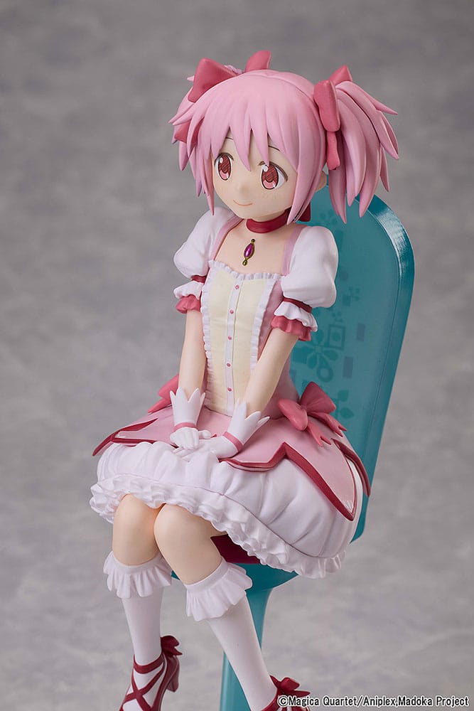 Puella Magi Madoka Magica The Movie: Rebellion Estatua PVC Madoka Kaname Tea Party Cake Song Ver. 18 cm - Z POP Toys