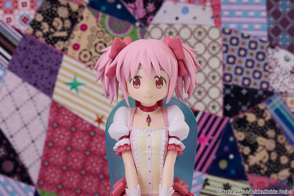 Puella Magi Madoka Magica The Movie: Rebellion Estatua PVC Madoka Kaname Tea Party Cake Song Ver. 18 cm - Z POP Toys