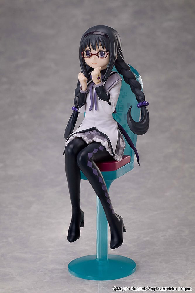 Puella Magi Madoka Magica The Movie: Rebellion Estatua PVC Homura Akemi Tea Party Cake Song Ver. 18 cm
