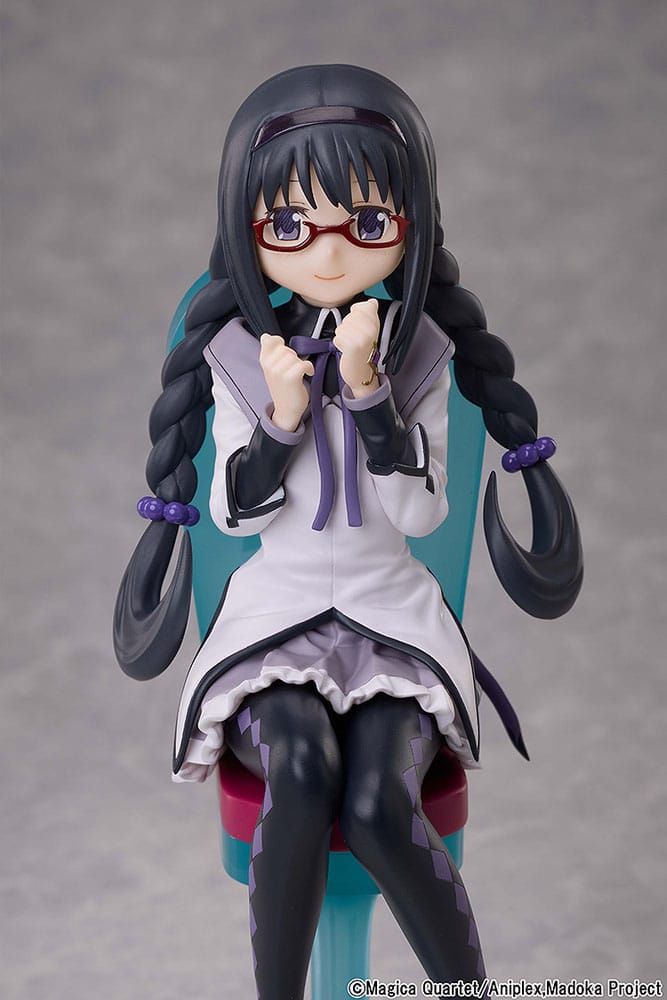Puella Magi Madoka Magica The Movie: Rebellion Estatua PVC Homura Akemi Tea Party Cake Song Ver. 18 cm - Z POP Toys