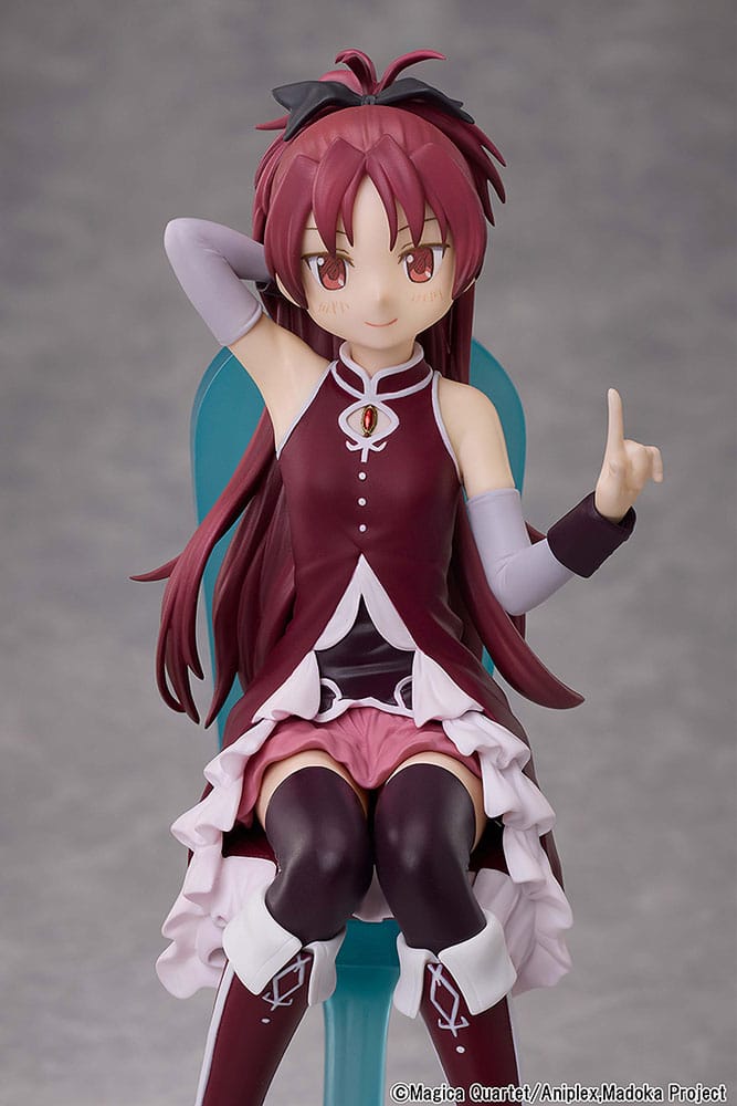 Puella Magi Madoka Magica The Movie: Rebellion Estatua PVC Kyoko Sakura Tea Party Cake Song Ver. 18 cm