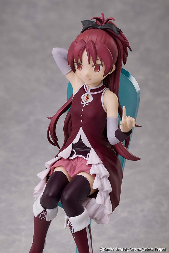 Puella Magi Madoka Magica The Movie: Rebellion Estatua PVC Kyoko Sakura Tea Party Cake Song Ver. 18 cm - Z POP Toys