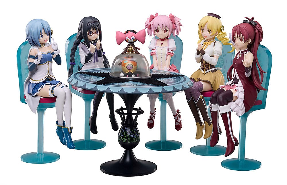 Puella Magi Madoka Magica The Movie: Rebellion Estatua PVC Tea Party Cake Song Ver. Set 18 cm - Z POP Toys