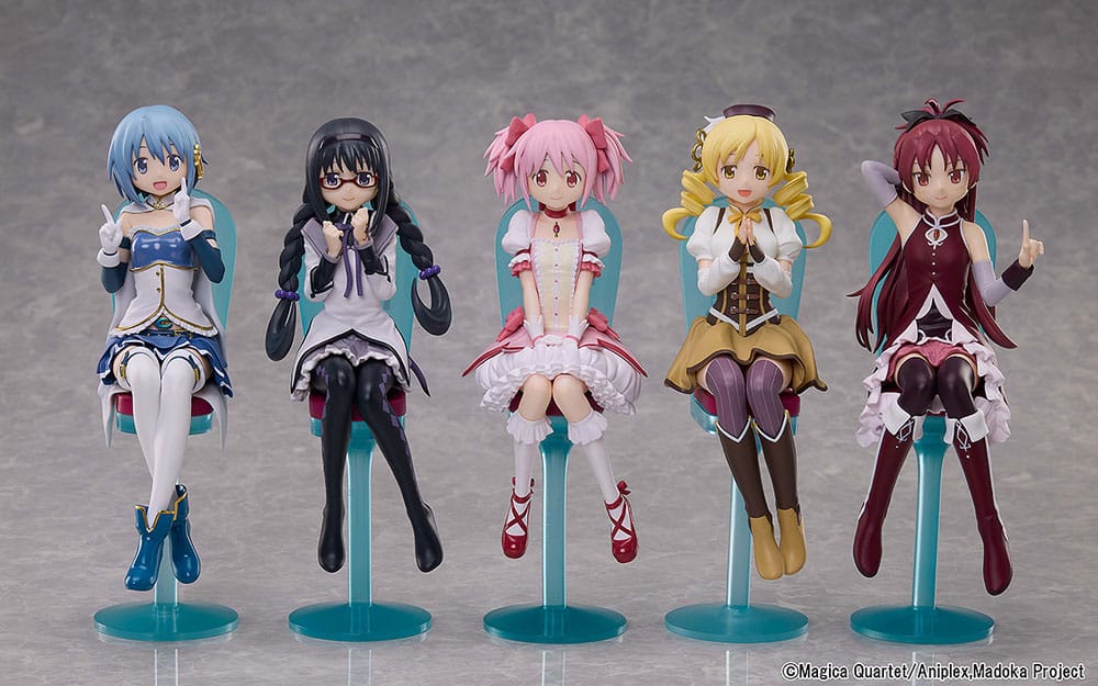 Puella Magi Madoka Magica The Movie: Rebellion Estatua PVC Tea Party Cake Song Ver. Set 18 cm - Z POP Toys
