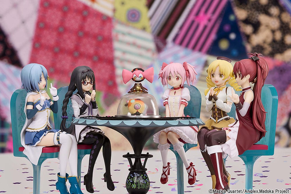 Puella Magi Madoka Magica The Movie: Rebellion Estatua PVC Tea Party Cake Song Ver. Set 18 cm - Z POP Toys