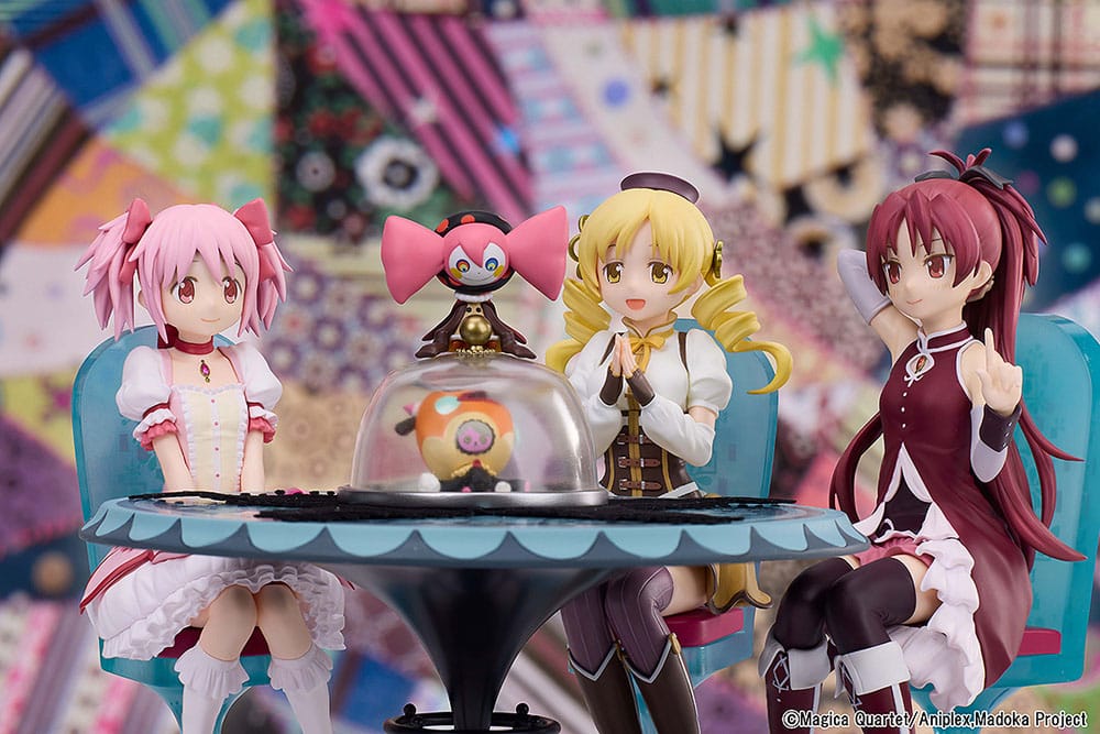 Puella Magi Madoka Magica The Movie: Rebellion Estatua PVC Tea Party Cake Song Ver. Set 18 cm - Z POP Toys