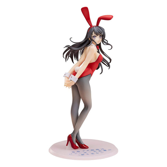 Rascal Does Not Dream of Bunny Girl Senpai Estatua 1/7 Mai Sakurajima Red Bunny Girl Ver. 27 cm - Z POP Toys