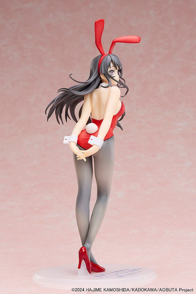 Rascal Does Not Dream of Bunny Girl Senpai Estatua 1/7 Mai Sakurajima Red Bunny Girl Ver. 27 cm - Z POP Toys