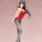 Rascal Does Not Dream of Bunny Girl Senpai Estatua 1/7 Mai Sakurajima Red Bunny Girl Ver. 27 cm - Z POP Toys