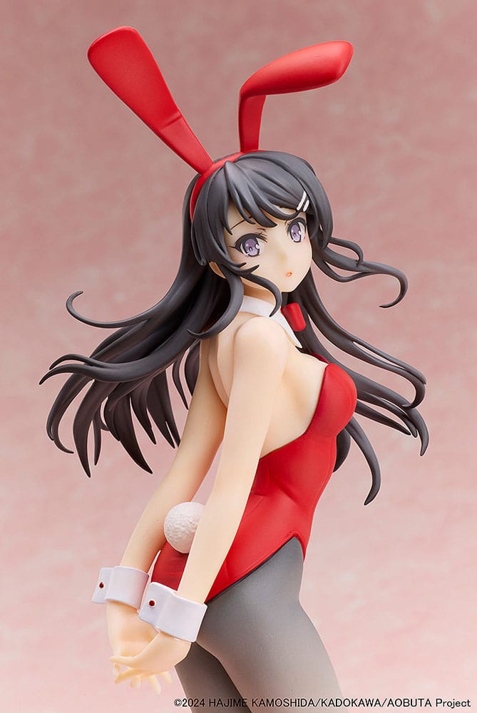 Rascal Does Not Dream of Bunny Girl Senpai Estatua 1/7 Mai Sakurajima Red Bunny Girl Ver. 27 cm - Z POP Toys