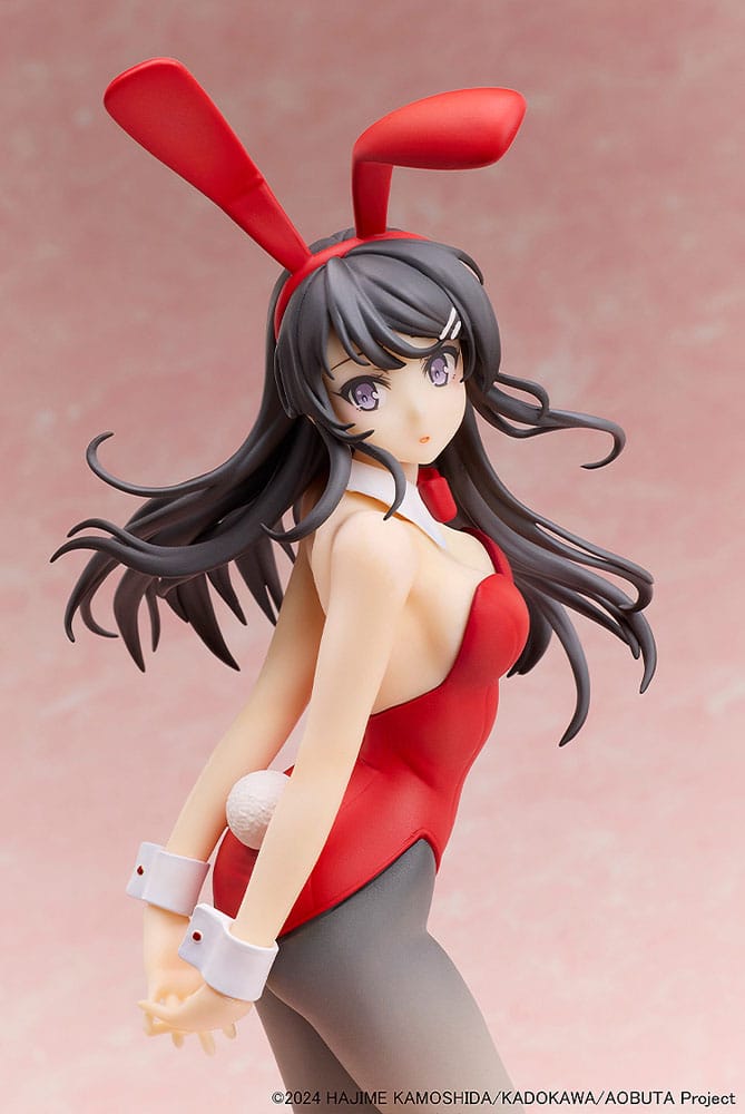Rascal Does Not Dream of Bunny Girl Senpai Estatua 1/7 Mai Sakurajima Red Bunny Girl Ver. 27 cm - Z POP Toys
