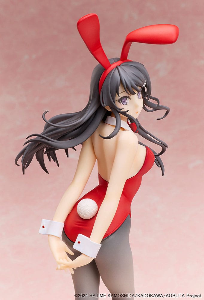 Rascal Does Not Dream of Bunny Girl Senpai Estatua 1/7 Mai Sakurajima Red Bunny Girl Ver. 27 cm - Z POP Toys