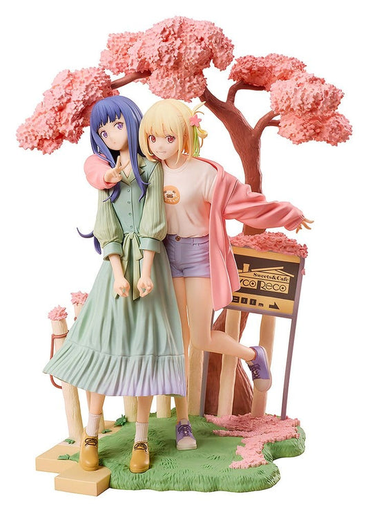 Lycoris Recoil Pack de 2 Figuras PVC Chisato Nishikigi & Takina Inoue Spring Ver. 25 cm