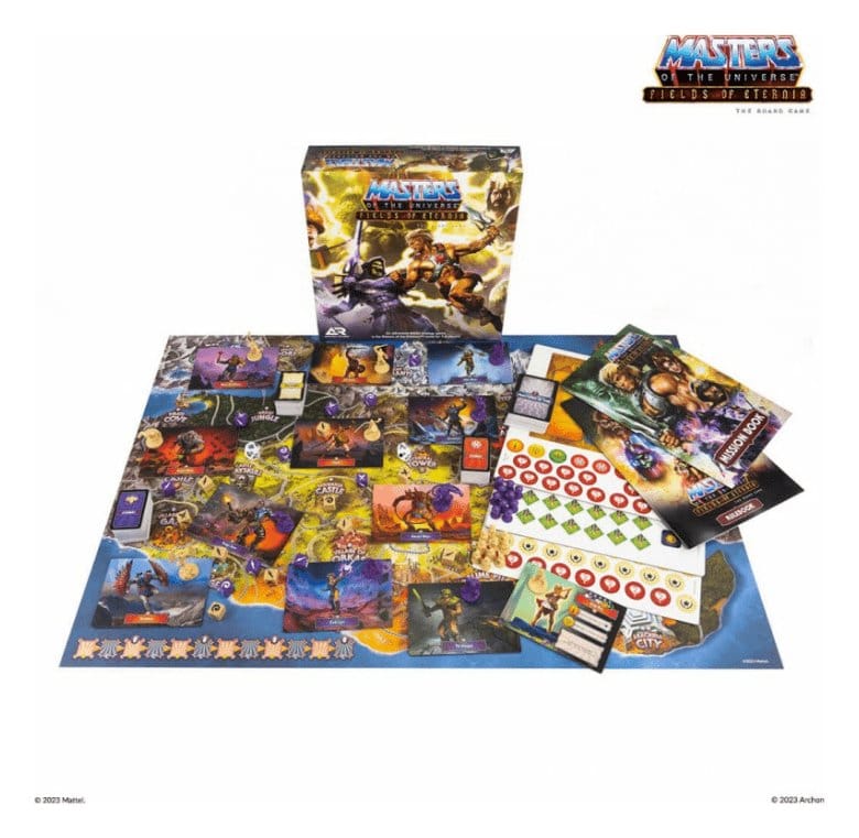 Masters of the Universe Juego de Mesa Fields of Eternia *Edición Francesa*