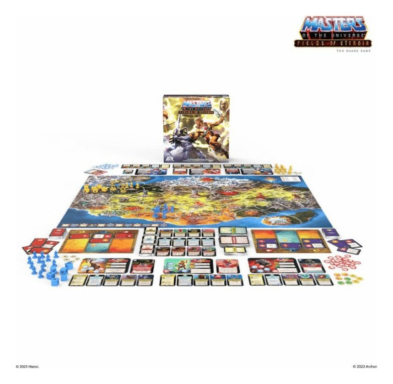 Masters of the Universe Juego de Mesa Fields of Eternia *Edición Francesa*