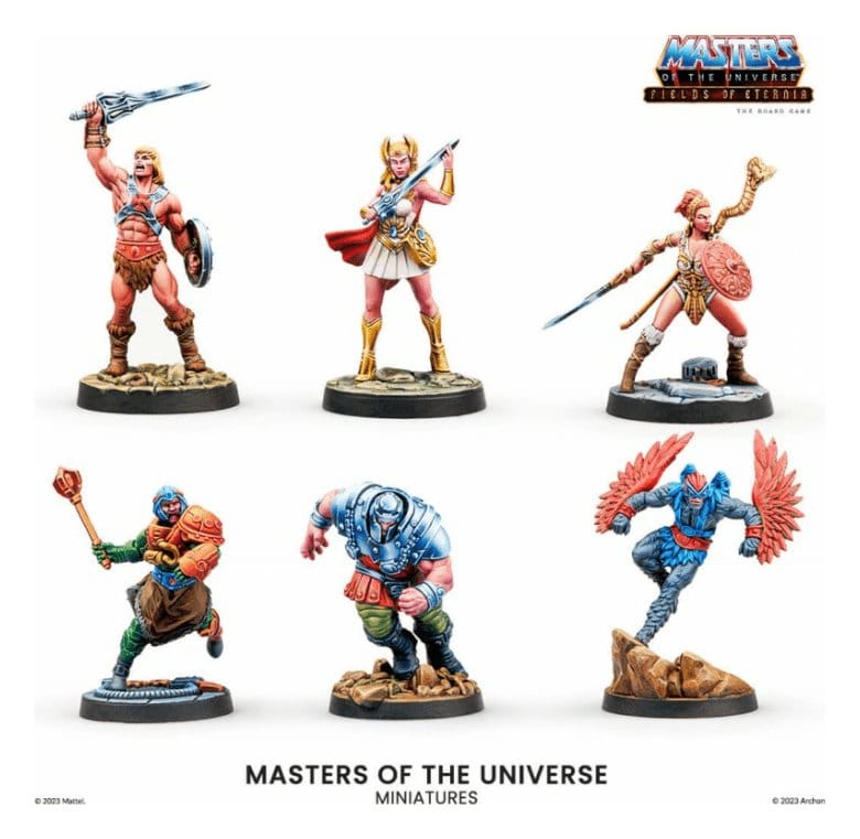 Masters of the Universe Juego de Mesa Fields of Eternia *Edición Francesa*