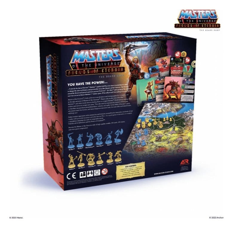 Masters of the Universe Juego de Mesa Fields of Eternia *Edición Italiana*