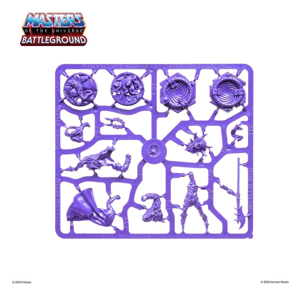 Masters of the Universe: Battleground Juego de Miniaturas Wave 1: Evil Warriors Faction *Edición Francés*