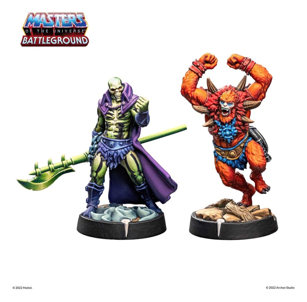 Masters of the Universe: Battleground Juego de Miniaturas Wave 1: Evil Warriors Faction *Edición Italiano*