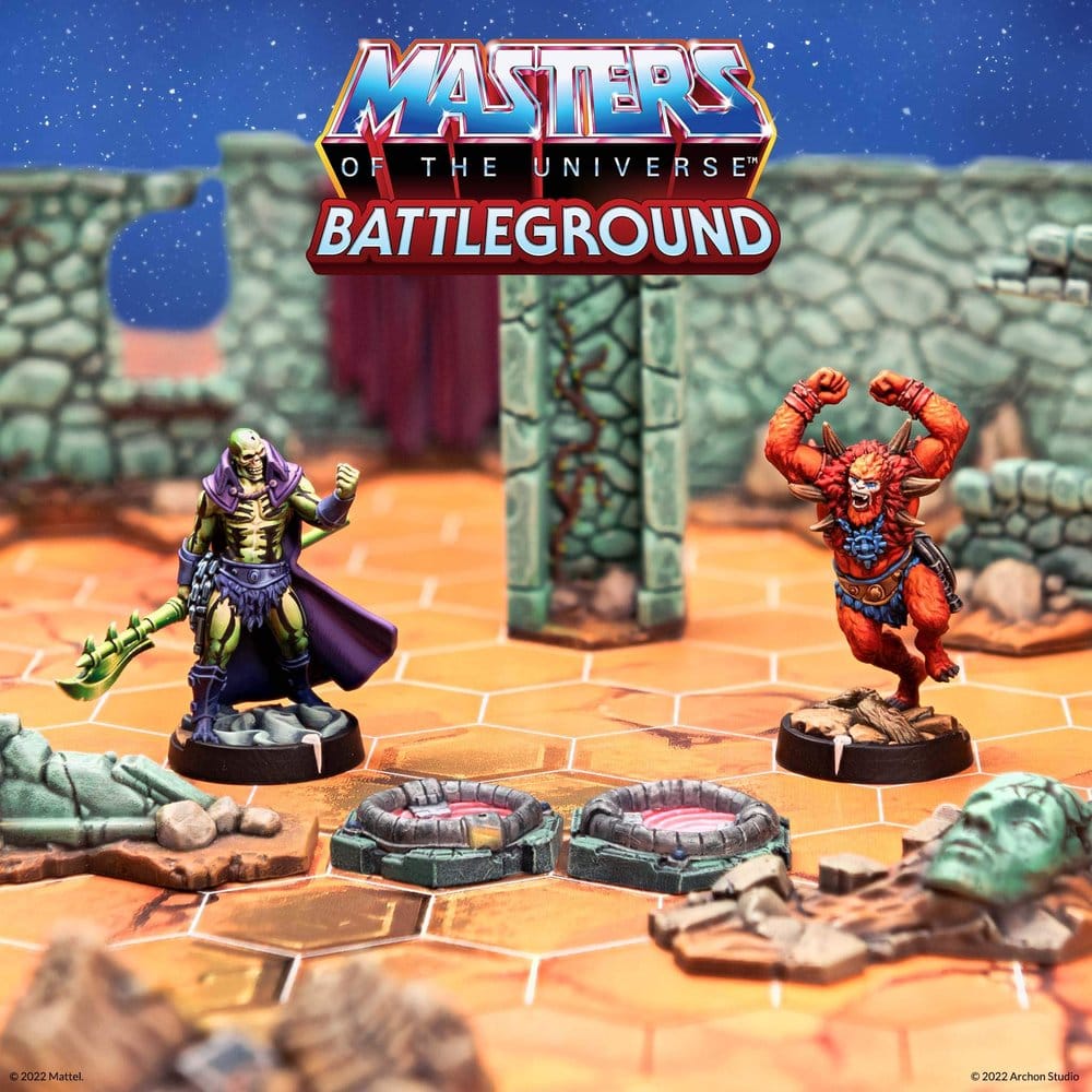 Masters of the Universe: Battleground Juego de Miniaturas Wave 1: Evil Warriors Faction *Edición Español*