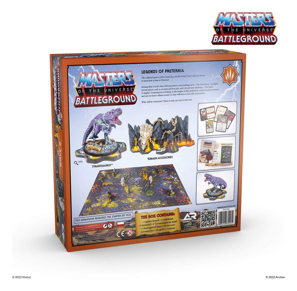 Masters of the Universe: Battleground Juego de Miniaturas Wave 2: Legends of Preternia *Edición Francés*