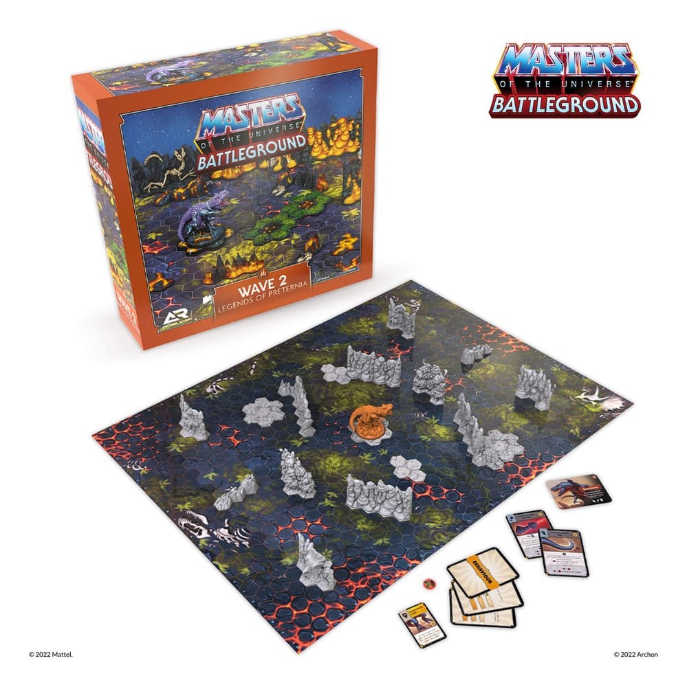 Masters of the Universe: Battleground Juego de Miniaturas Wave 2: Legends of Preternia *Edición Italiano*