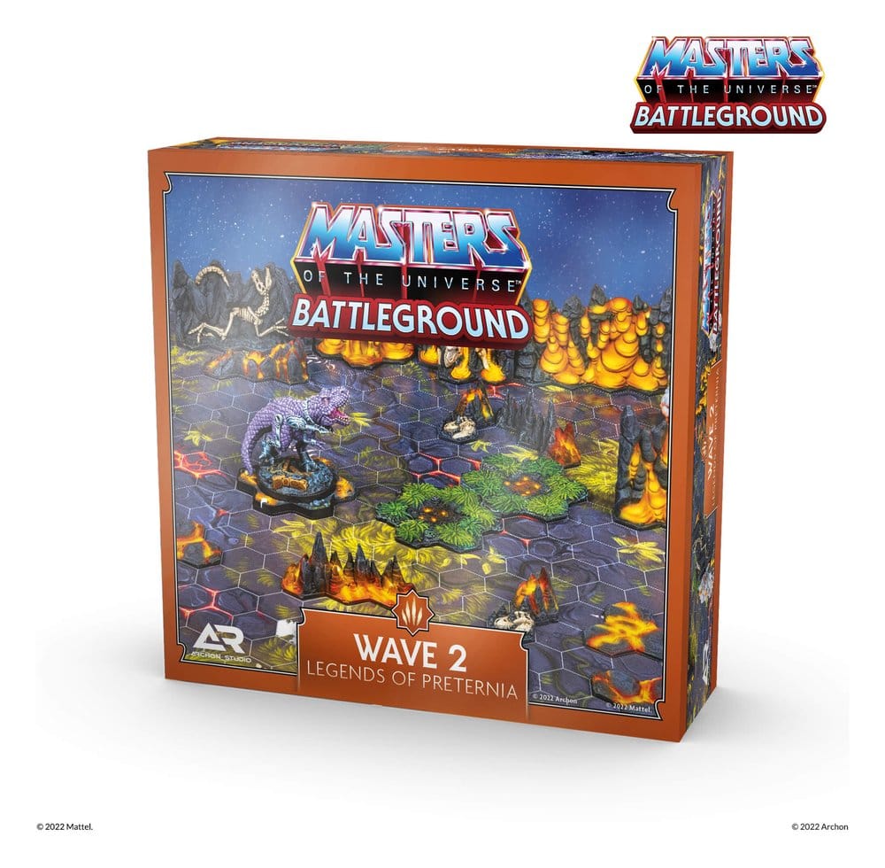 Masters of the Universe: Battleground Juego de Miniaturas Wave 2: Legends of Preternia *Edición Español*