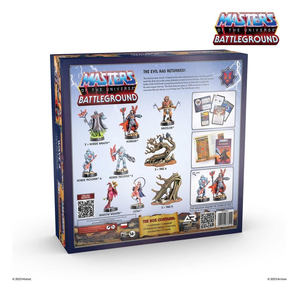 Masters of the Universe: Battleground Juego de Miniaturas Wave 4: The Power of the Evil Horde *Edición Inglés*