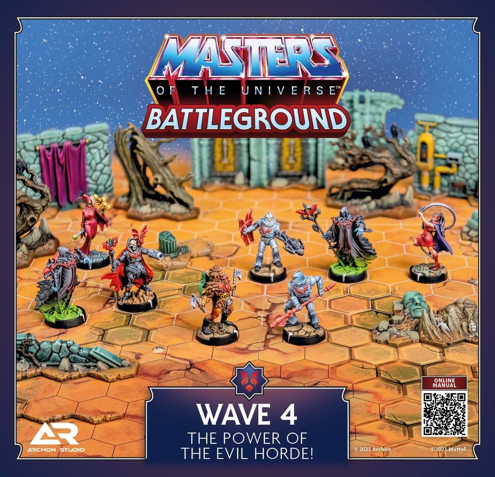 Masters of the Universe: Battleground Juego de Miniaturas Wave 4: The Power of the Evil Horde *Edición Italiano*