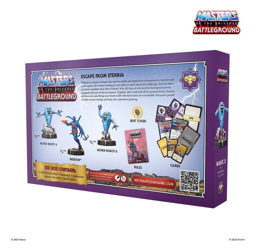 Masters of the Universe: Battleground Juego de Miniaturas Wave 5: Evil Warriors Faction *Edición Inglés*