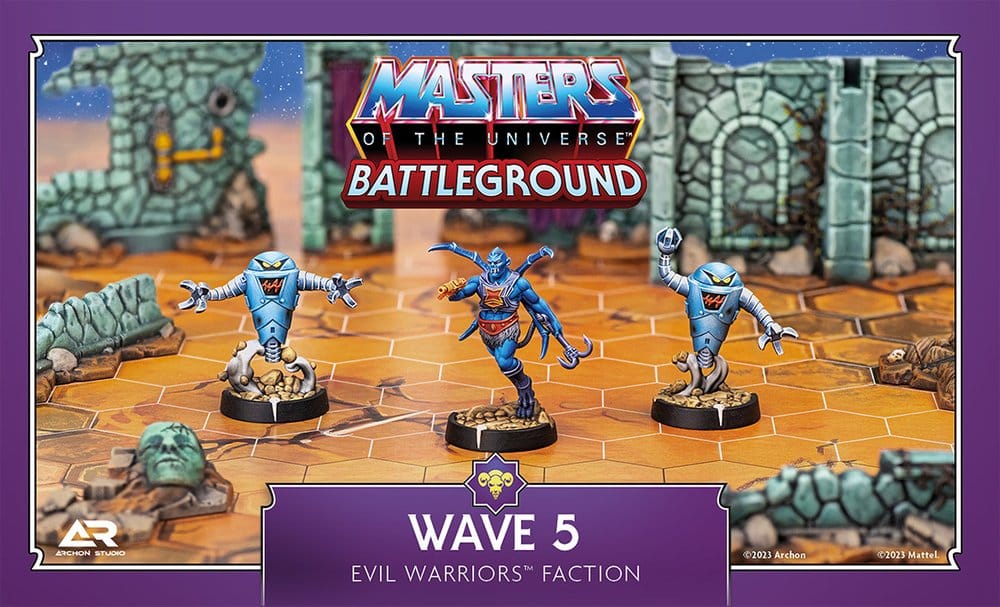 Masters of the Universe: Battleground Juego de Miniaturas Wave 5: Evil Warriors Faction *Edición Inglés*